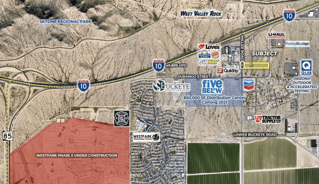 7.2 Acres of Land in Buckeye Sells for 2.35M ORION INVESTMENT REAL